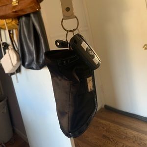 Vintage Dior coin purse keychain pouch card holder